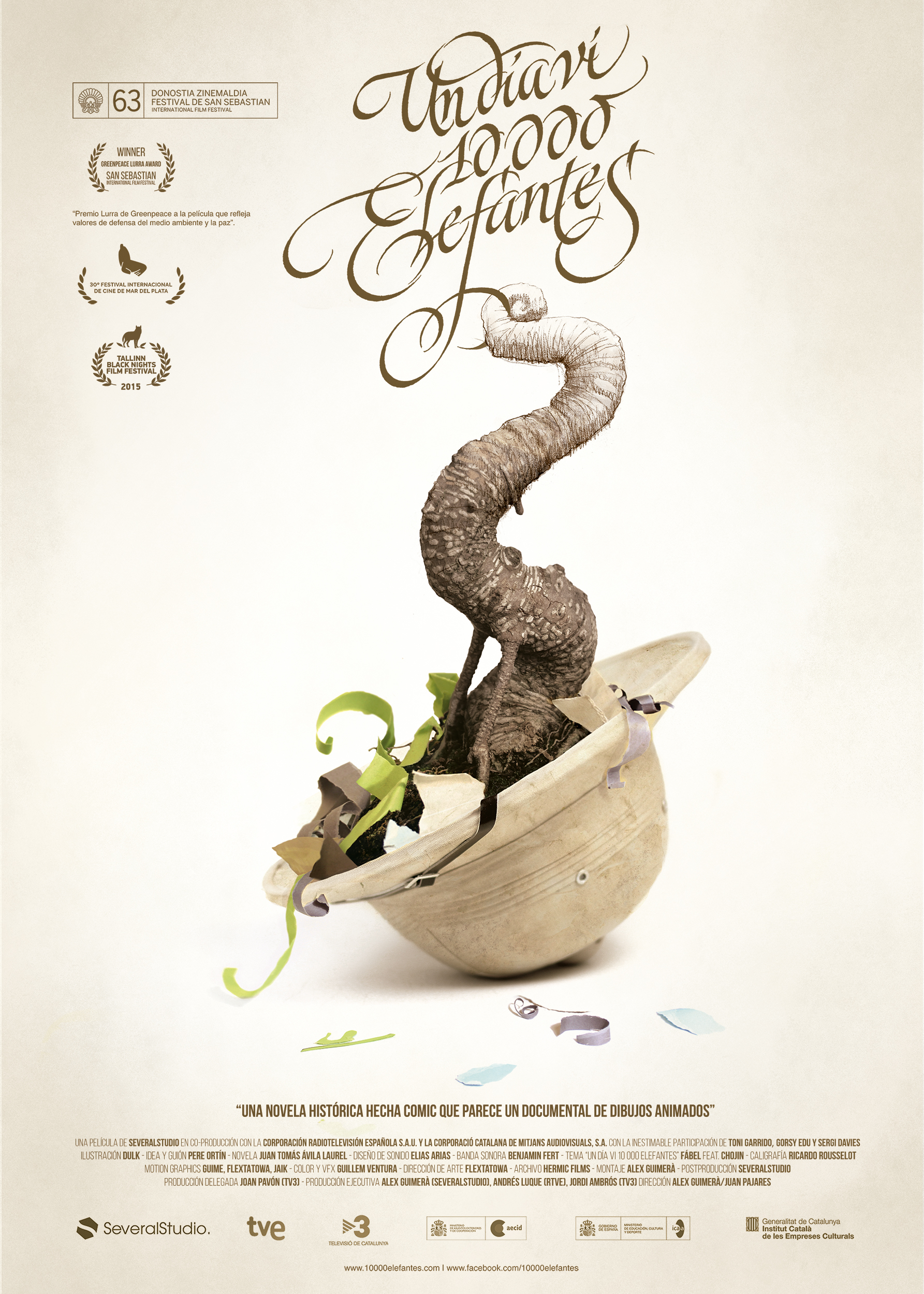 Poster_Un_Dia_Vi_10000_Elefantes_FILM_Guime_01