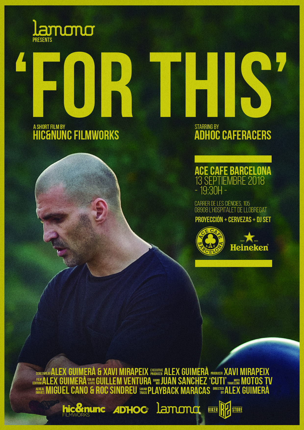 Poster_ForThis_Adhioc_Caferacers_Short_Film_Guime_Alex_Guimera_Bcn_Lamono_Magazine